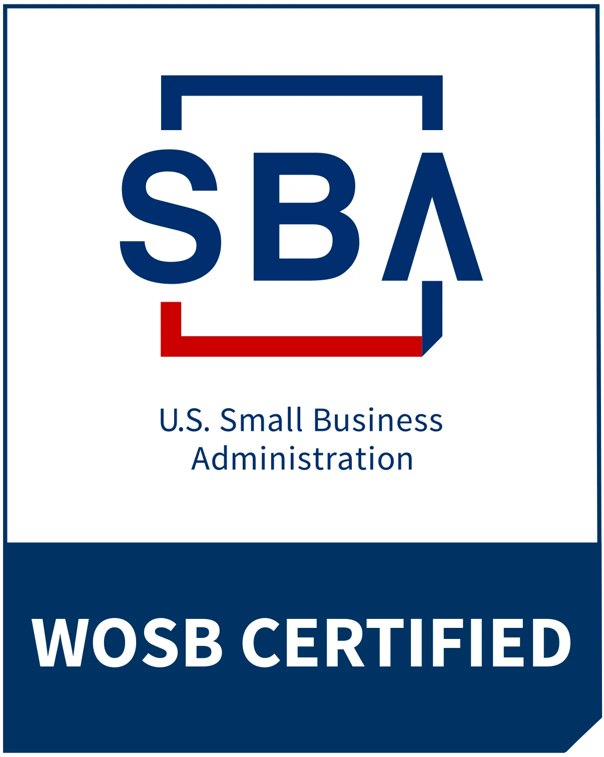 Women-Owned Small Business (WOSB) certification mark